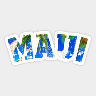 Maui with Pams Sticker